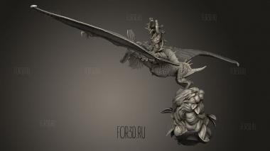 Всадники Кетцаля 3d stl модель для ЧПУ