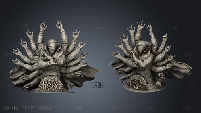 Strange Dr Ref stl model for CNC