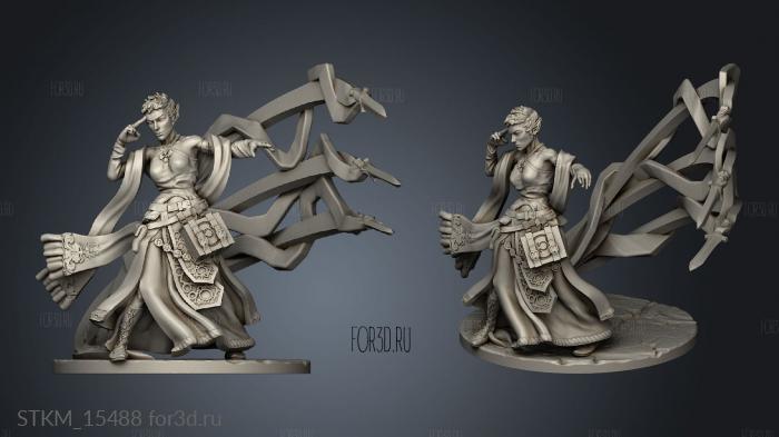 Forbidden Magic Sword Dancer Era stl model for CNC