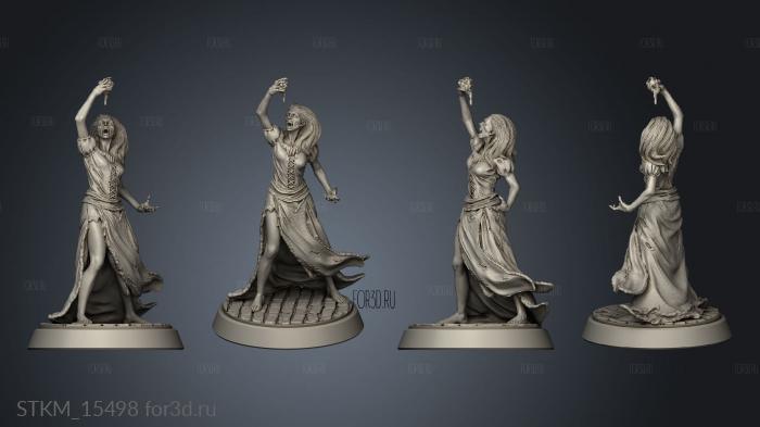 Vampires in Panshaw Enemies Vampire Spawn stl model for CNC