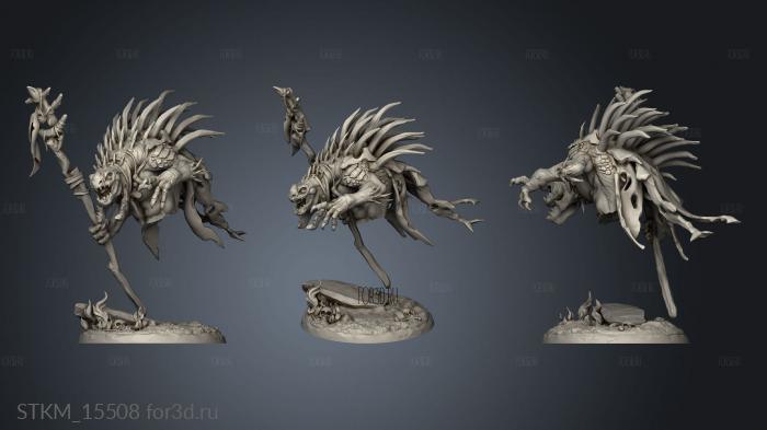 The Sekhaton Tribe Shaman stl model for CNC