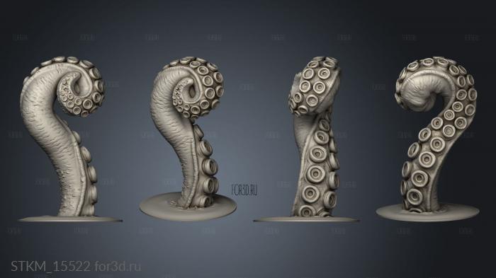 TENTACLE stl model for CNC