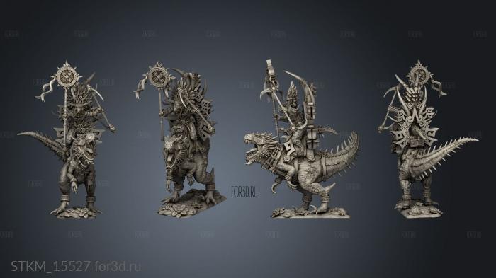 Raptor Rider Hero stl model for CNC