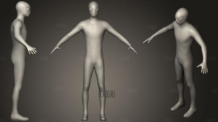 The Amazing Spider Man 2 Rigged Model 3d stl модель для ЧПУ