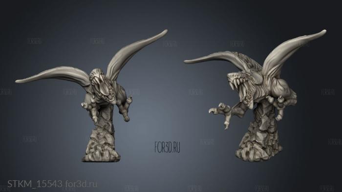 Ravenshold Witch Abyssal Chicken stl model for CNC