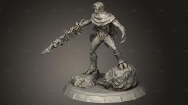 Разиэль,похититель душ,для 3d stl модель для ЧПУ