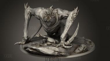 Бессмертные Цепляются За Летучих Мышей 3d stl модель для ЧПУ