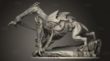Имморталис Цепляет Летучих Мышей 3d stl модель для ЧПУ