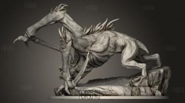Имморталис Цепляет Летучих Мышей 3d stl модель для ЧПУ