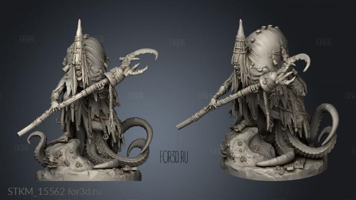 The Goroth Abyssal Pastors Pastor stl model for CNC