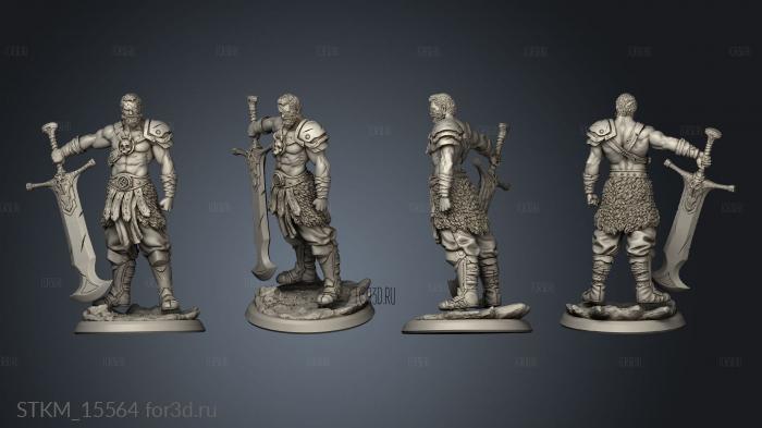 The Infinity and Void Kabel Swordsman PRE stl model for CNC