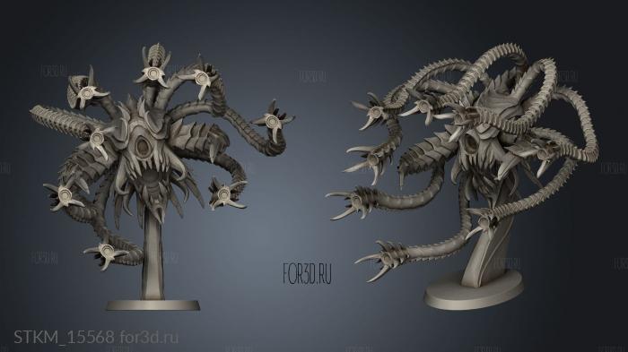 The Souls in Steel Sentinel Horror Oval stl model for CNC