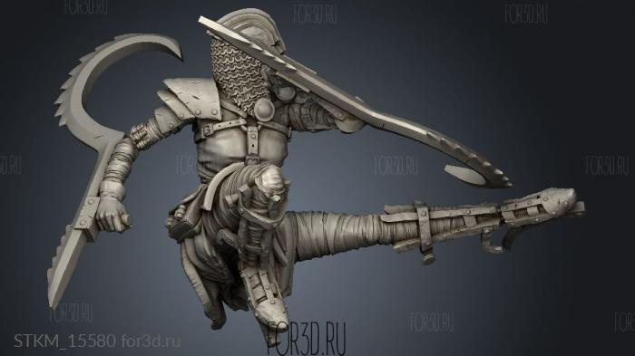 The Penitent Crusade Deliverers assassins Deliverer melee stl model for CNC