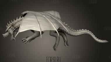 Красный Дракон -Змей Летит 3d stl модель для ЧПУ