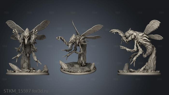 Tome Demons Muzulk Fly stl model for CNC