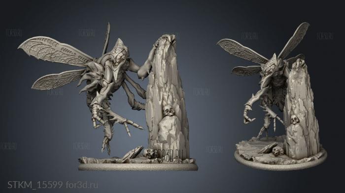 Tome Demons Muzulk Fly stl model for CNC