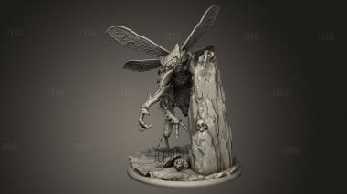 Демон Музулка 3d stl модель для ЧПУ