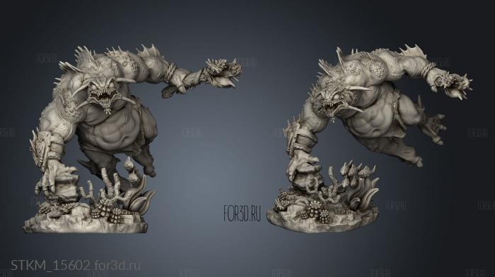 Trench Abyssal Depths Morlok Big Bois stl model for CNC