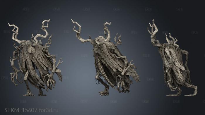 Red Leaf Elves Tree Horror Tree Horror stl model for CNC