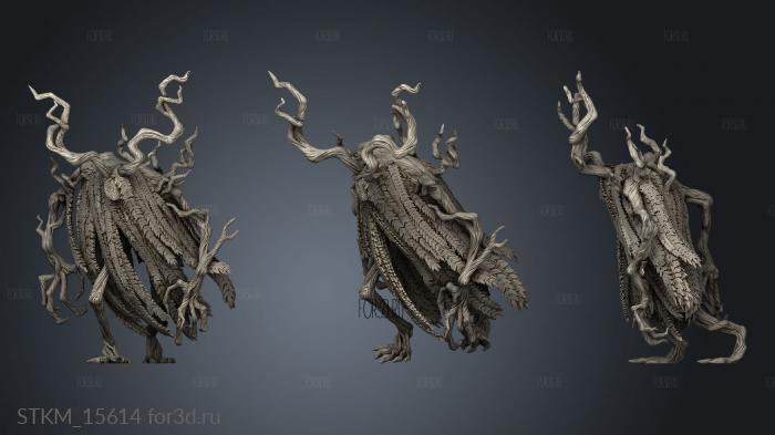 Redleaf Elves Tree Horror stl model for CNC