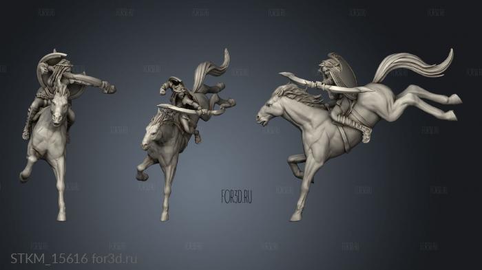 greek Gods and Heroes Olympus Amazon TR Horse stl model for CNC