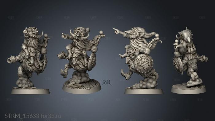 Troubles in Taverns Heroes Ganish Gnosh GG stl model for CNC