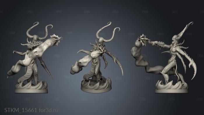 The Dormant God Deceit Fiend stl model for CNC