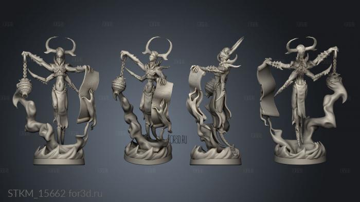 The Dormant God Deceit Fiend stl model for CNC