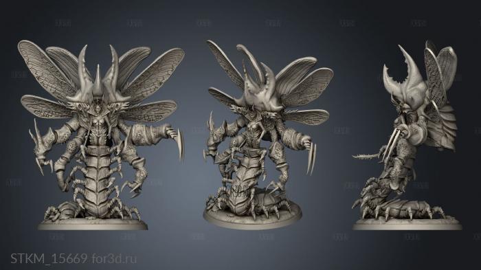 Unseelie Queen stl model for CNC