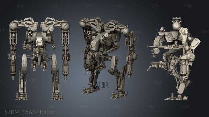 robot stl model for CNC