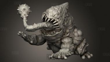 Гниющая Жаба 3d stl модель для ЧПУ