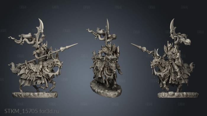 blood Red Reign Dread Hussars stl model for CNC