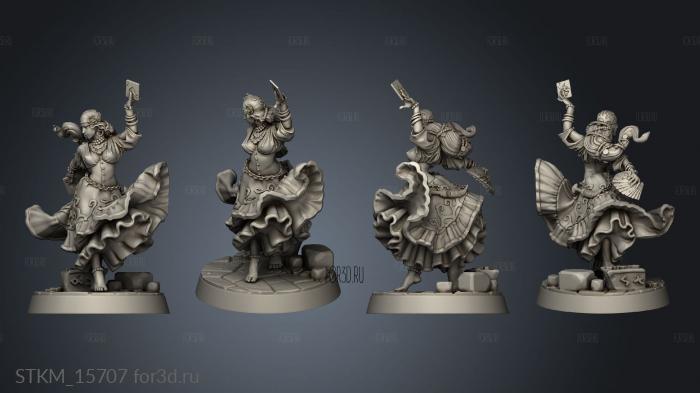 Vadoma the Prophetess Mini stl model for CNC