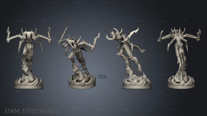 The Dormant God Deceit Fiend stl model for CNC