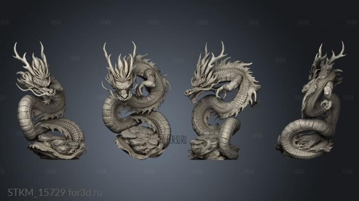 Ryu Masamune Dragon stl model for CNC