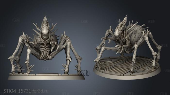 ALIEN BRUTAL LURKER stl model for CNC