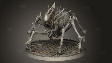 ИНОПЛАНЕТНЫЙ ЖЕСТОКИЙ ПОДСТЕРЕГАЮЩИЙ 3d stl модель для ЧПУ