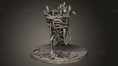 Клетка Шамблеров Горота 3d stl модель для ЧПУ
