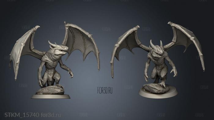 Lord the Kobold Naked stl model for CNC