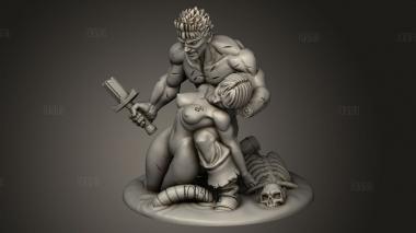 Гарт Клето 3d stl модель для ЧПУ