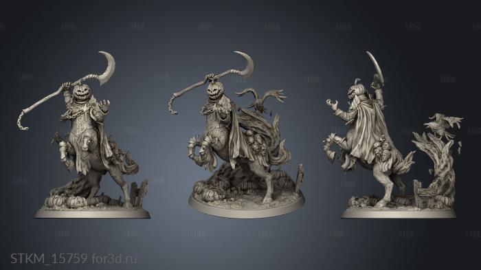 Horseman stl model for CNC