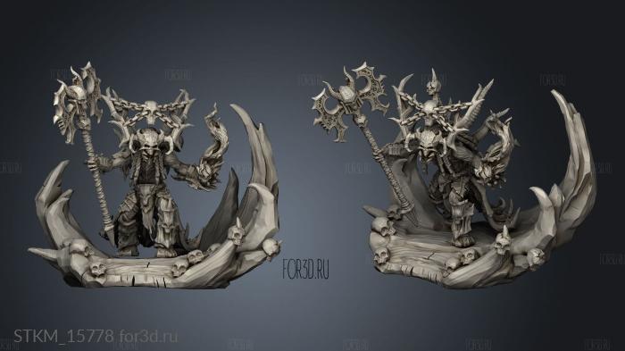 Vultures Horde the harbinger crimson lord stl model for CNC