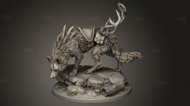 Охотники на Драконов,Волки,Зловещая Лапа 3d stl модель для ЧПУ