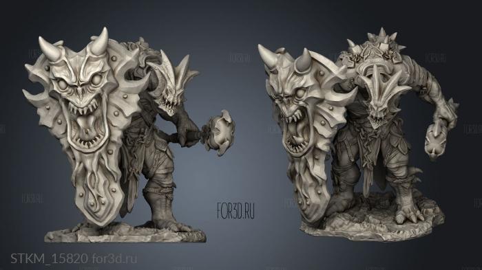 Tome Demons Outworld Vanguard stl model for CNC