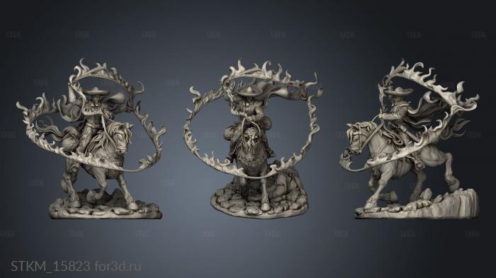 ork Horseman Diego stl model for CNC