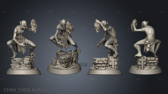 Wight Apocalypse Ghoul stl model for CNC