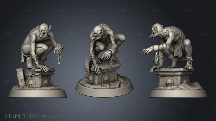 Wight Apocalypse Ghoul stl model for CNC