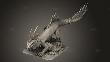 САЛАМАНДРЫ саламандра 3d stl модель для ЧПУ