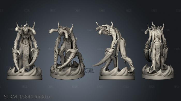 The Dormant God Deceit Fiend stl model for CNC