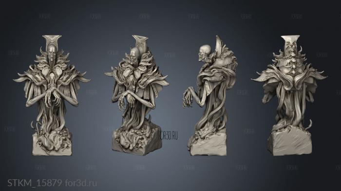 Scytrian Forgotten God stl model for CNC